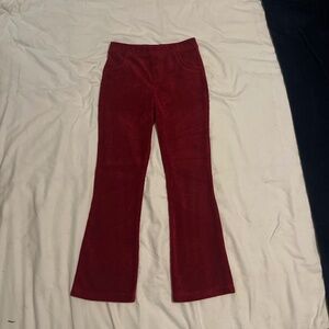 Corduroy flare pants
